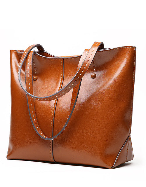 Load image into Gallery viewer, Genuine Leather Luxury Handbags
